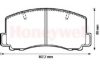 BENDIX 572187B Brake Pad Set, disc brake